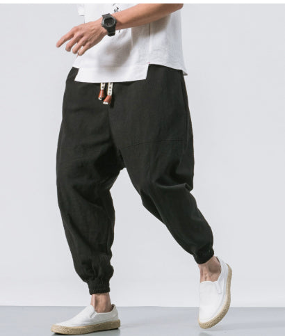 Harem Pants Men Streetwear Casual Joggers