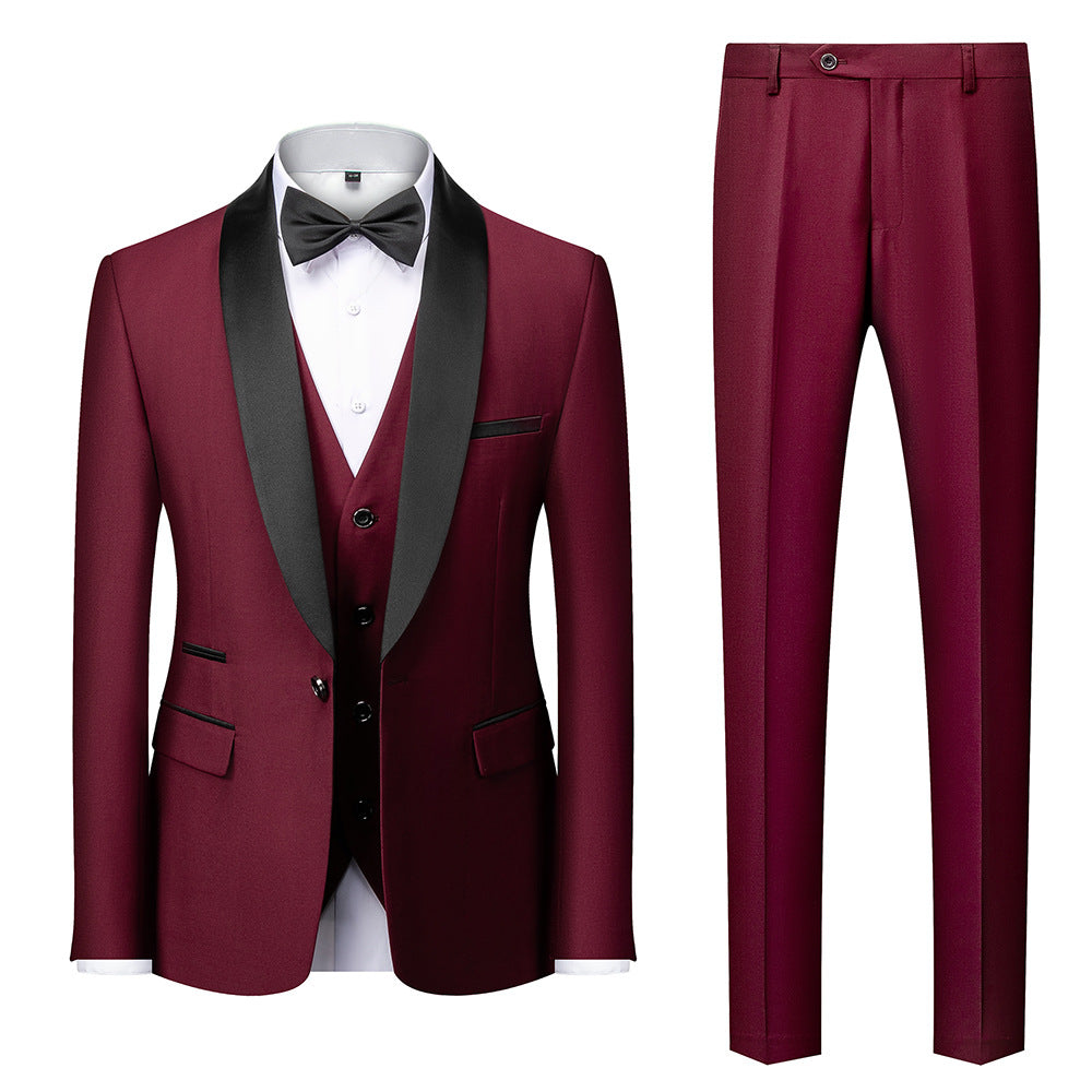 Business Casual Suits Men's Wedding Groom Dresses