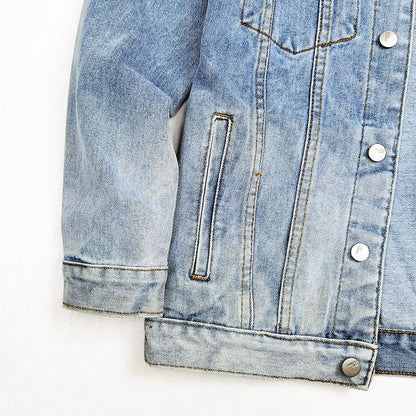 Men European And American Trend Denim Jacket