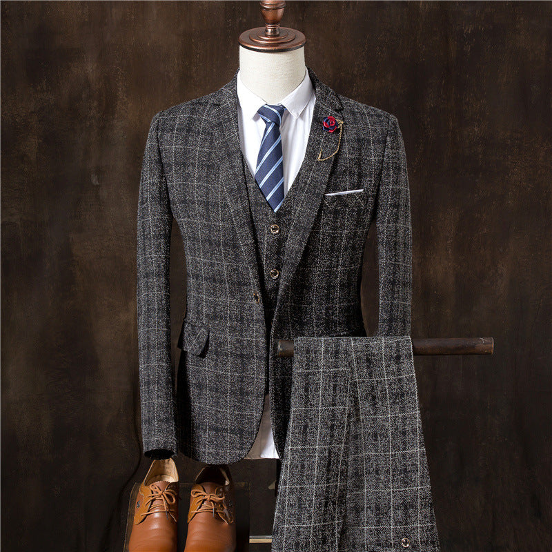 Men 3 Pieces Suit Set Men Wedding Suits