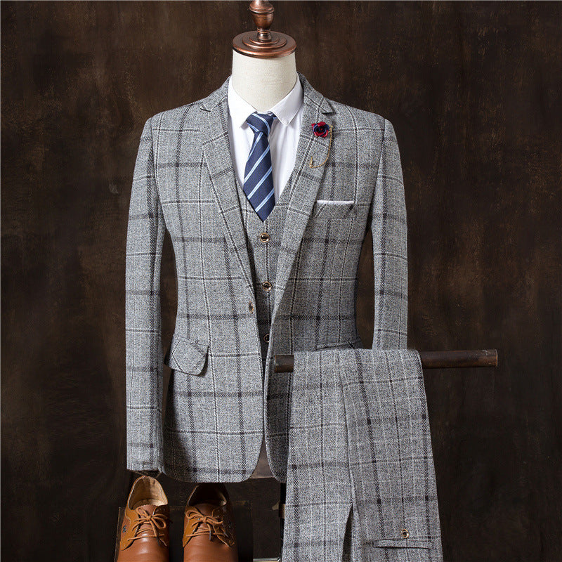 Men 3 Pieces Suit Set Men Wedding Suits