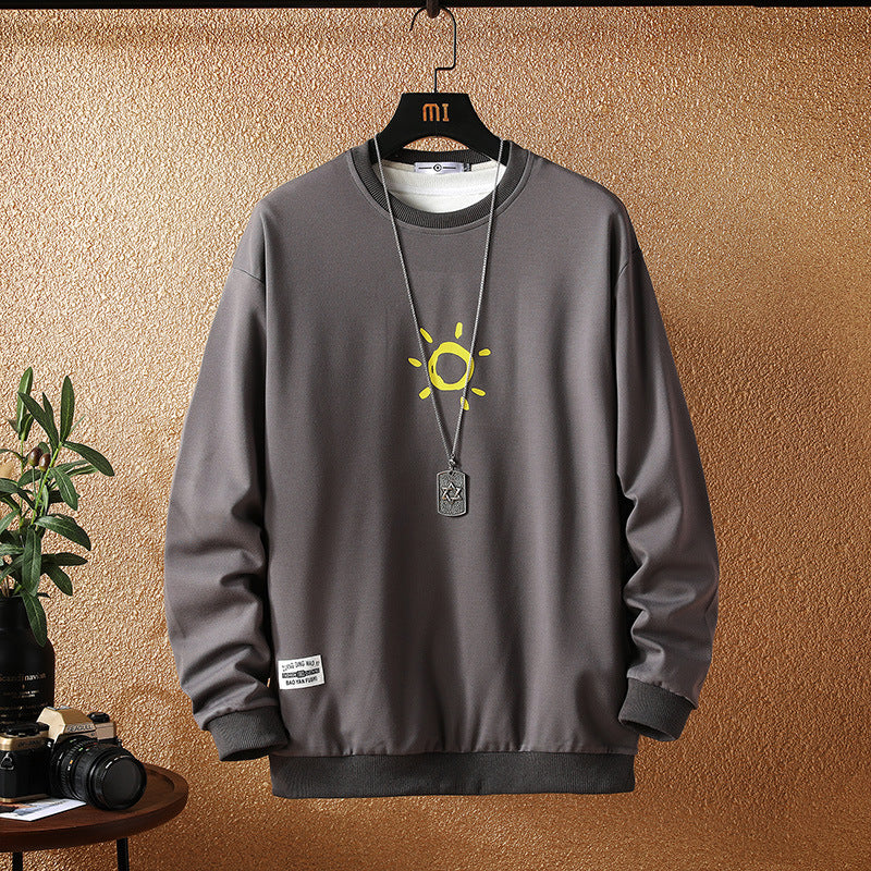 Japanese Autumn New Style Casual Printing Plus Size Sweater