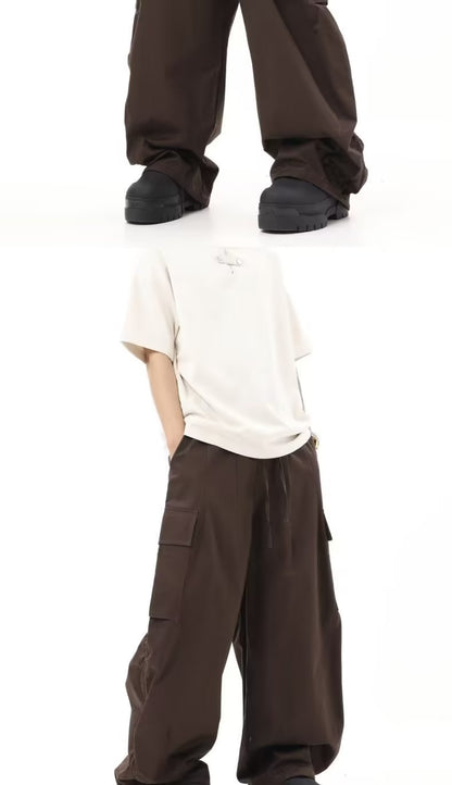 American Vintage Crumpled Cargo Pants