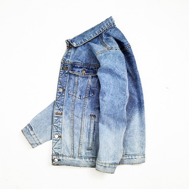Men European And American Trend Denim Jacket