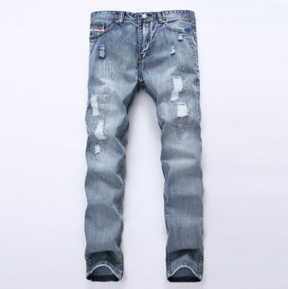Fashion Brand Designer Mens Ripped Jeans Pants