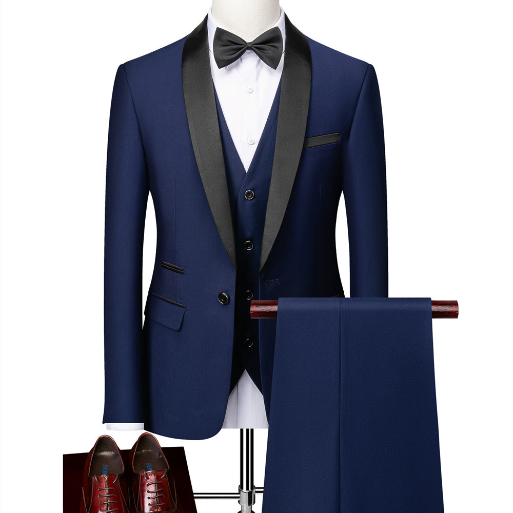 Business Casual Suits Men's Wedding Groom Dresses