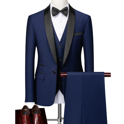 Business Casual Suits Men's Wedding Groom Dresses