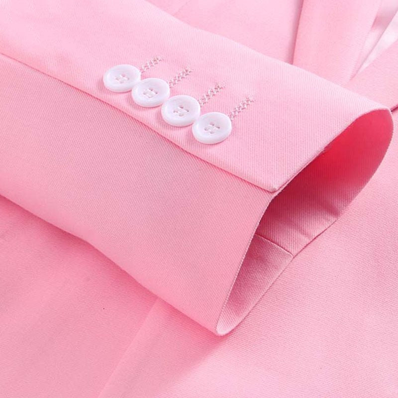 Men 2 Pieces Slim Fit Casual Tuxedo Suit