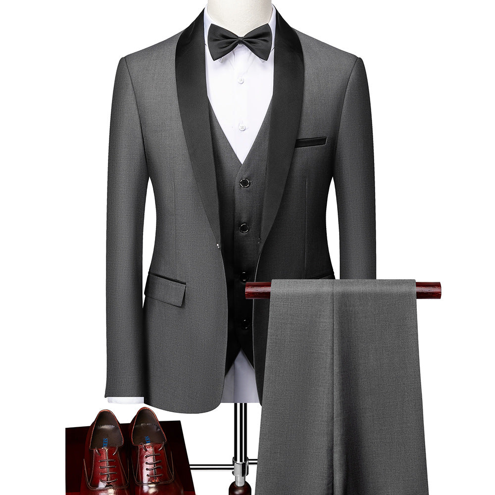 Business Casual Suits Men's Wedding Groom Dresses