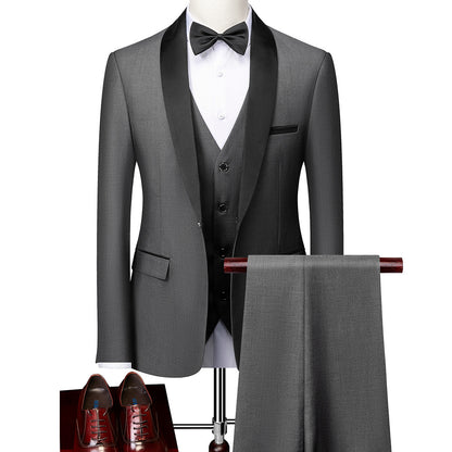 Business Casual Suits Men's Wedding Groom Dresses