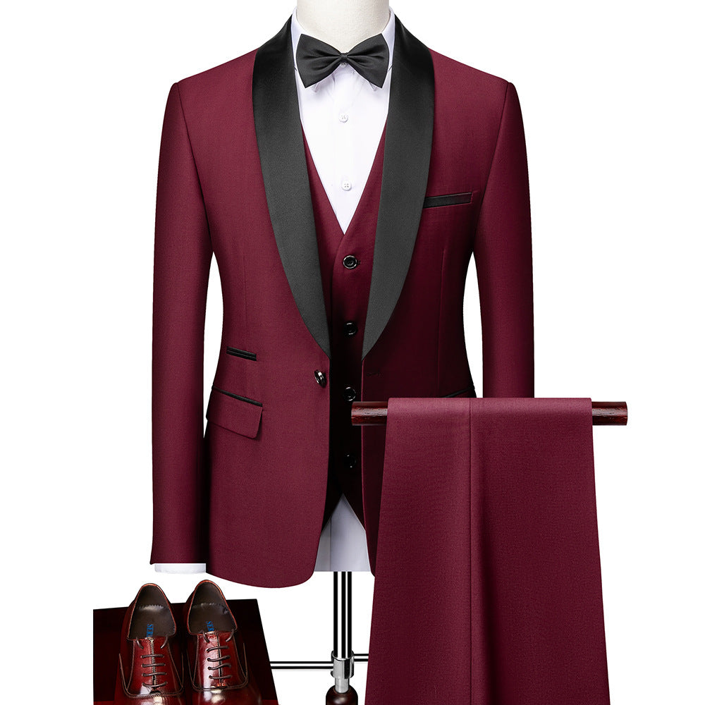 Business Casual Suits Men's Wedding Groom Dresses