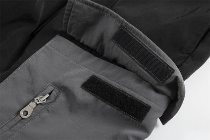 Mechanical Style Multi-pocket Cargo Pants