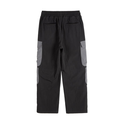 Mechanical Style Multi-pocket Cargo Pants