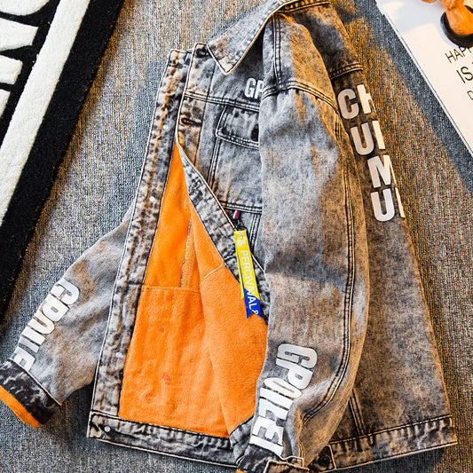 jacket with zip
jeans jacket for guys
padded jean
plush denim jacket
teddy denim jacket men