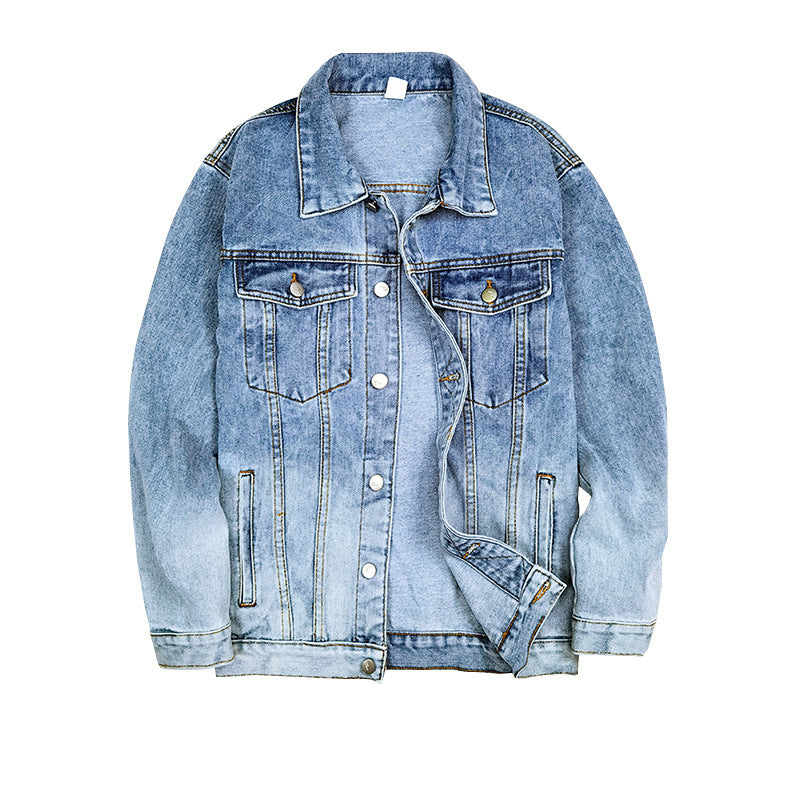 Men European And American Trend Denim Jacket