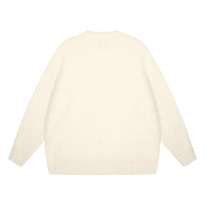 Creative Letters Loose Sweater Men