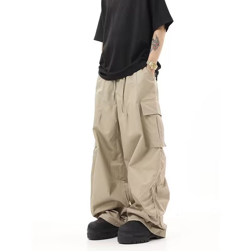 American Vintage Crumpled Cargo Pants