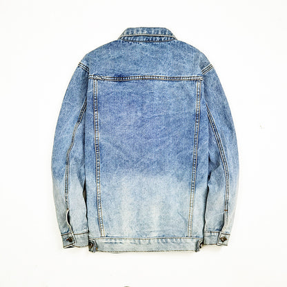 Men European And American Trend Denim Jacket