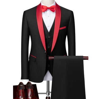 Business Casual Suits Men's Wedding Groom Dresses