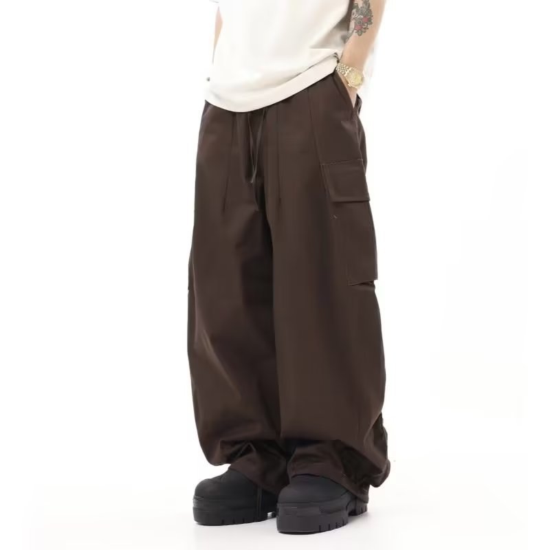 American Vintage Crumpled Cargo Pants