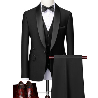 Business Casual Suits Men's Wedding Groom Dresses