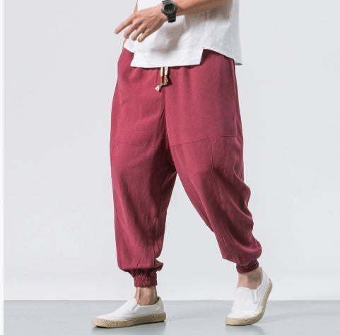 Harem Pants Men Streetwear Casual Joggers
