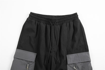 Mechanical Style Multi-pocket Cargo Pants