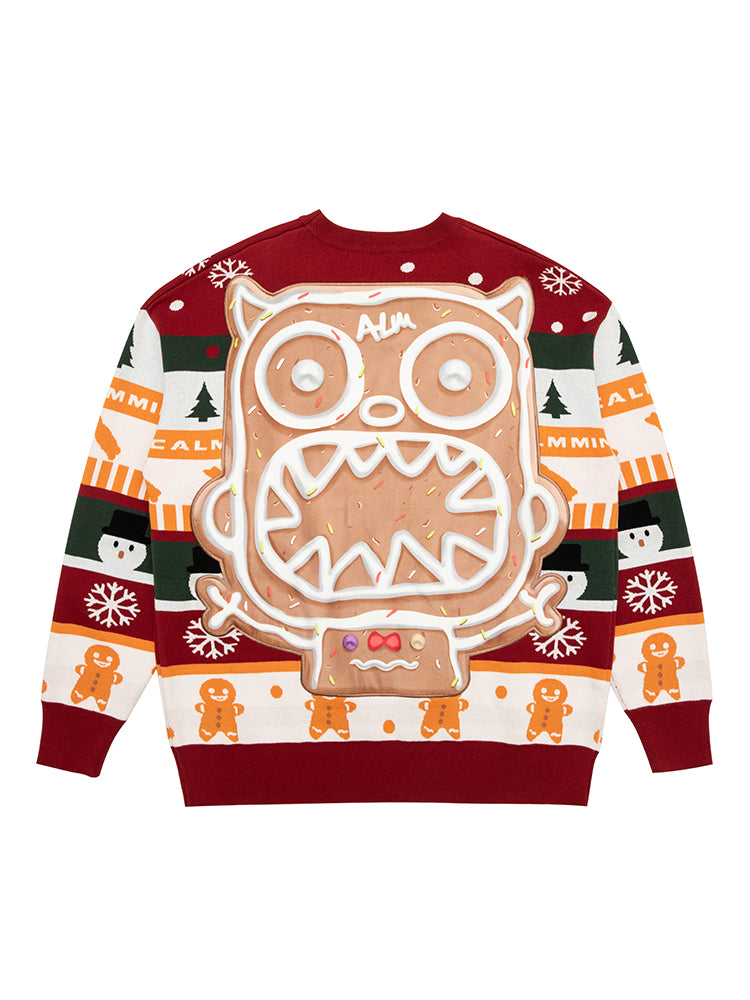 Fall Winter Round Neck Trendy Sweater Men